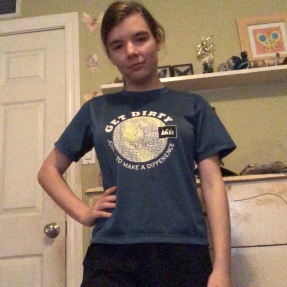 Blue shirt
